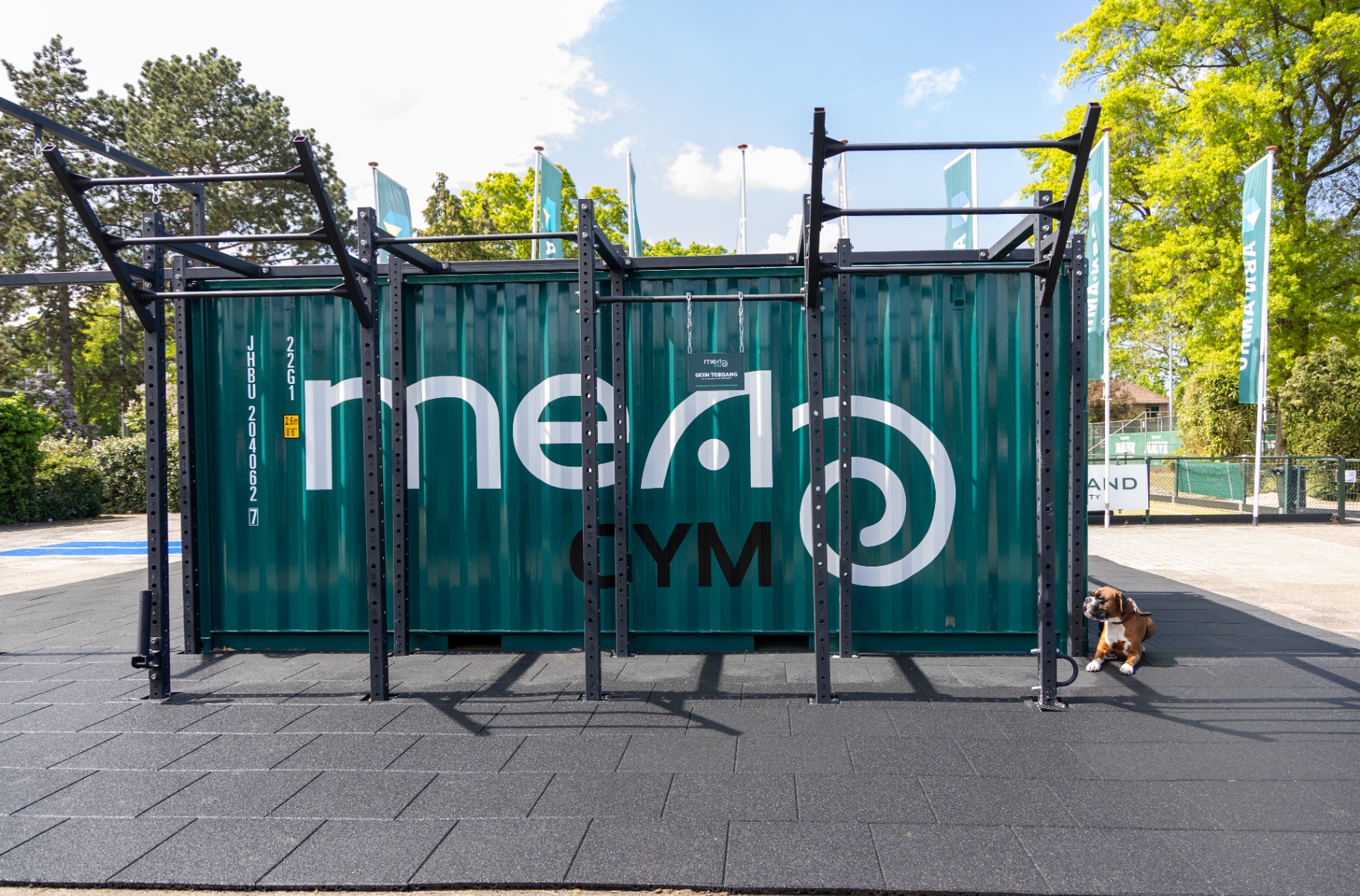 Outdoor Gym bij Mea Gym Laren